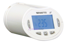 Watts LCD thermostaatknop RF